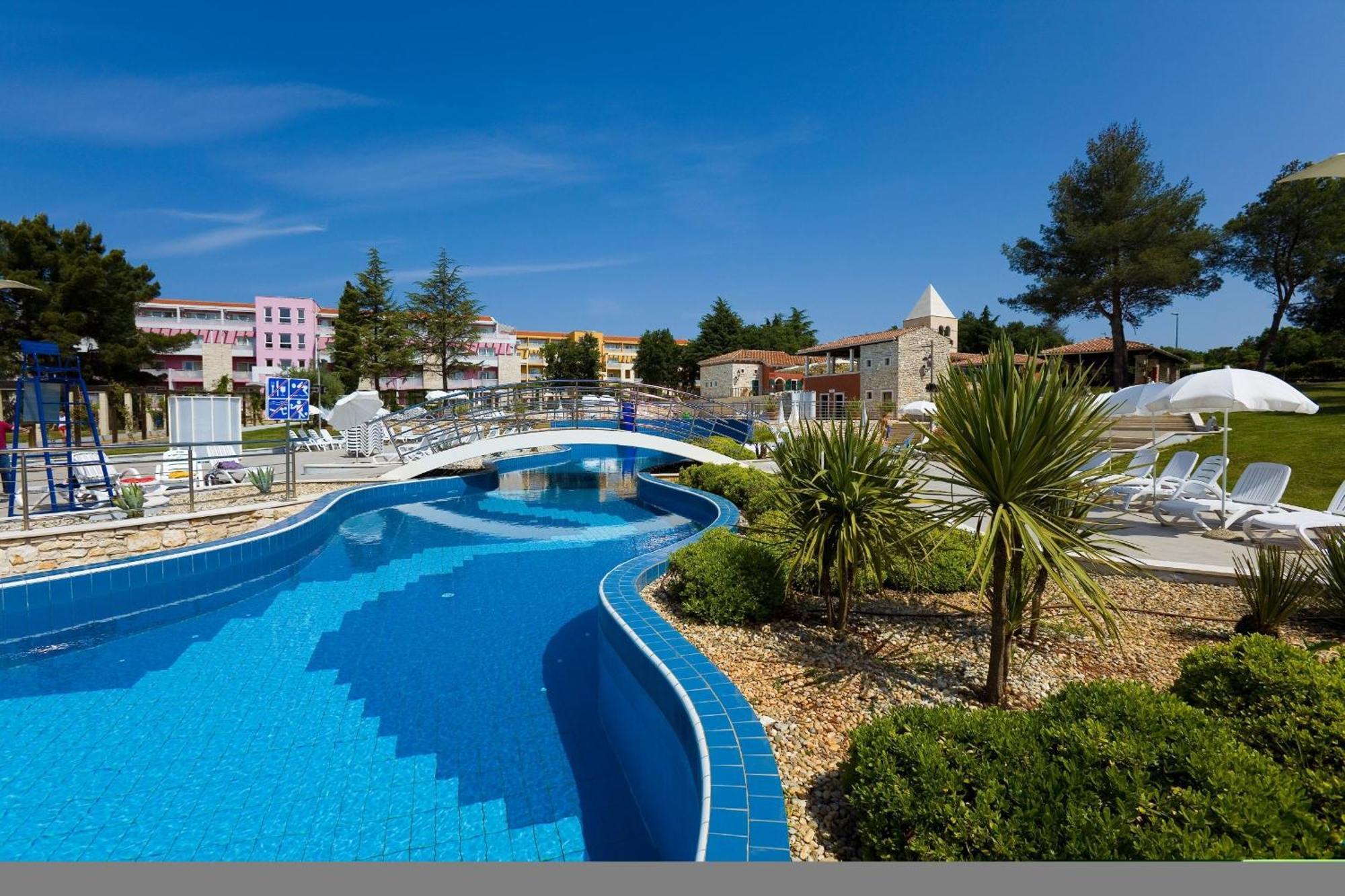 Hotel Garden Istra Plava Laguna Umago Esterno foto