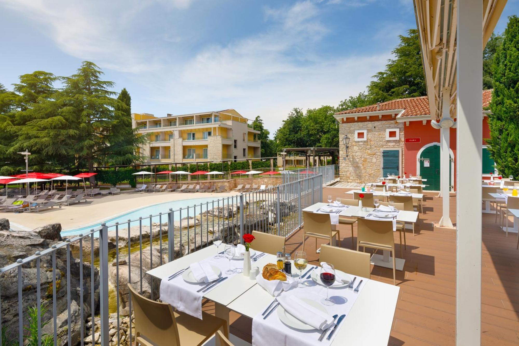 Hotel Garden Istra Plava Laguna Umago Esterno foto